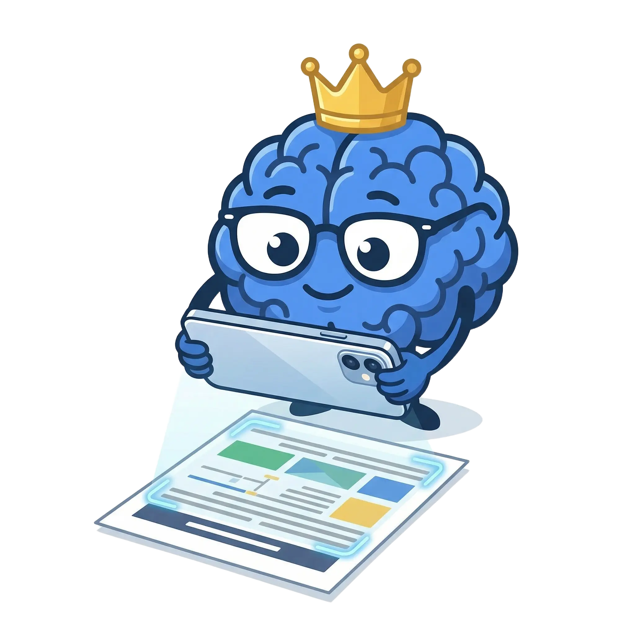 Écran Scan de cours dans Revizio